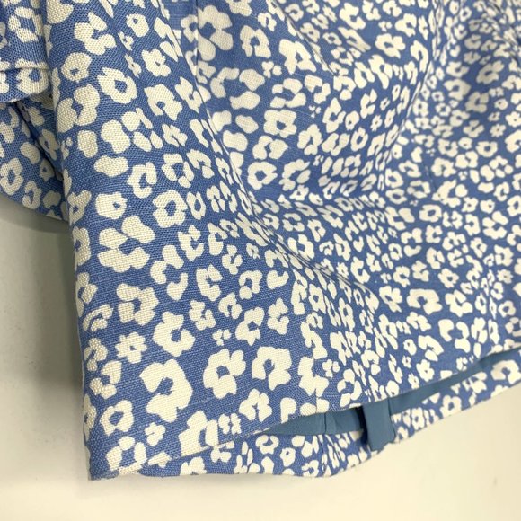 C/MEO COLLECTIVE Heart Of Me Blue Abstract Floral‎ Top Sz S - Picture 5 of 10